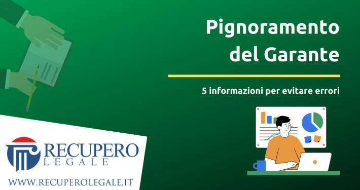 Pignoramento del Garante - info - copertina