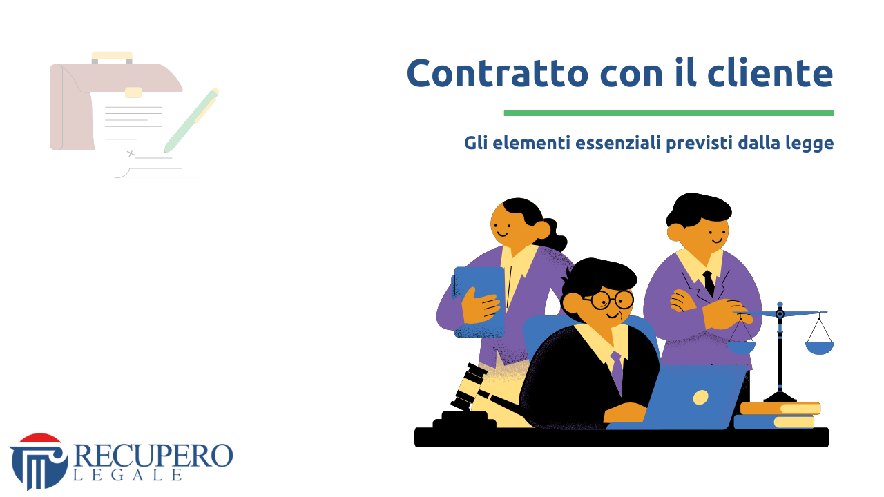 Contratto con il cliente - elementi essenziali