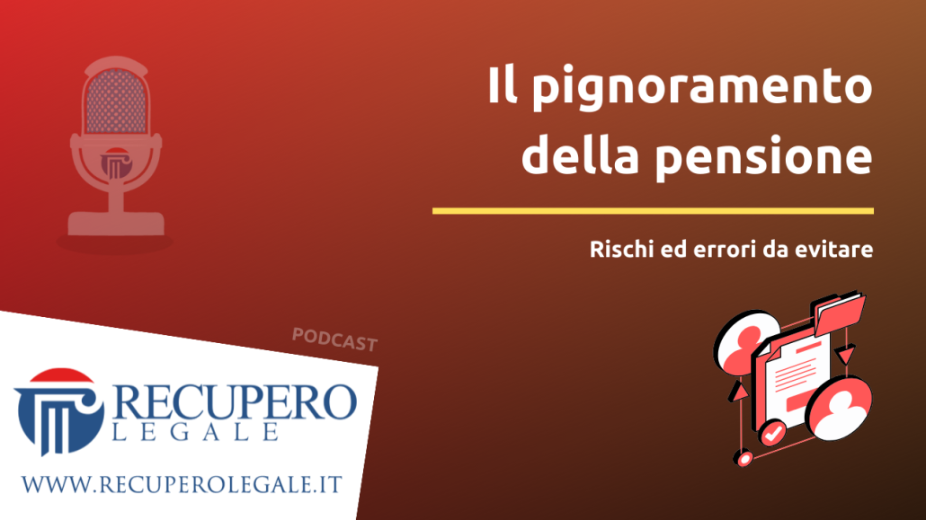 Il pignoramento della pensione - copertina