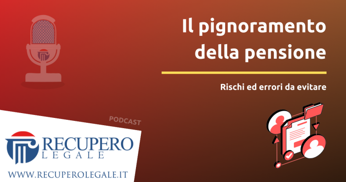 Il pignoramento della pensione - copertina