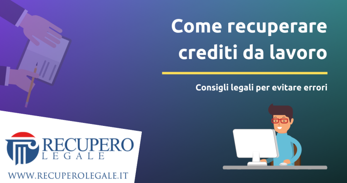 Come recuperare crediti da lavoro - copertina