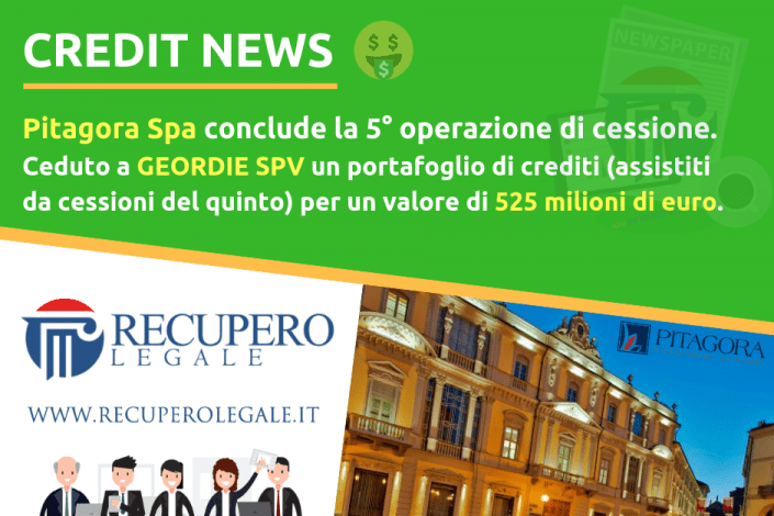 Cessione dei crediti di Pitagora