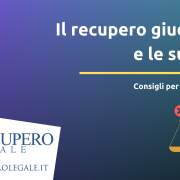 Recupero giudiziale - copertina