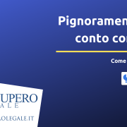 Pignoramento del conto corrente – copertina_a Pignoramento del conto corrente - copertina