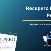 Recupero Legale Podcast - copertina